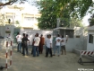 New Delhi-based Burmese activists on Monday staged a protest rally outside the Burmese embassy. Photo – Mizzima. Though the  Burmese Embassy is located in a restricted area and assembly of people is prohibited, the Burmese activists took a risk given that they are angry over Aung San Suu Kyi’s  trial.