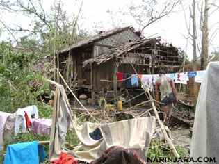 Burma-after-Cyclone-Giri-lashes-Arakan-Coast-photo