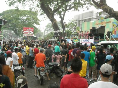 Kalaymyo-water-festival