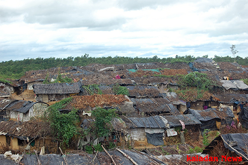  Over view of Kutupalong makeshift camp