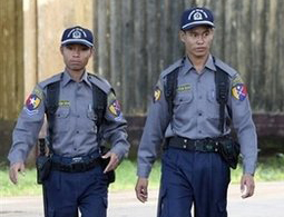 Burmese-police