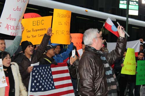 Arakanese-in-USA-stage-protest