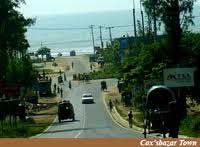 The entrance road of Cox'sbazar