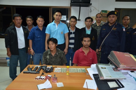  Photo-ASTV (two drug guys who arrested by Thai authorities)