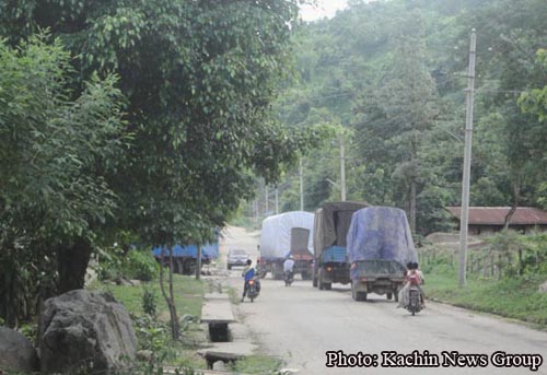 Myitkyina-Bhamo trade road