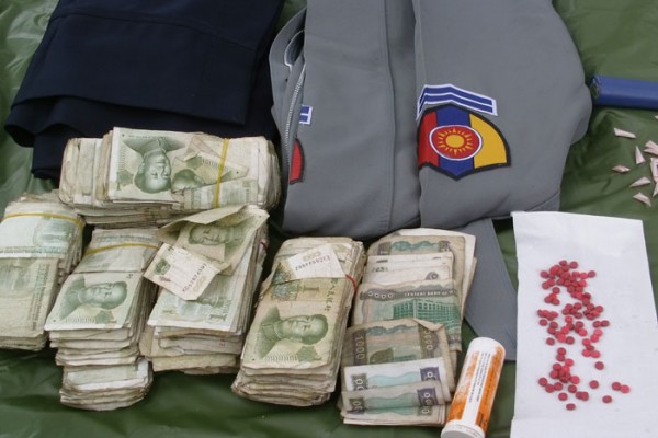 kia-seized-methamphetamine-in-burmese-police-checkpoint