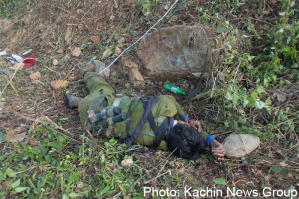 Government soldiers captured