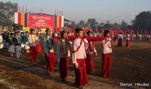 ၆၅ ကြိမ်မြောက် မွန်အမျိုးသားနေ့ အခမ်းအနား(သံဖြူဇရပ်) မြင်ကွင်း