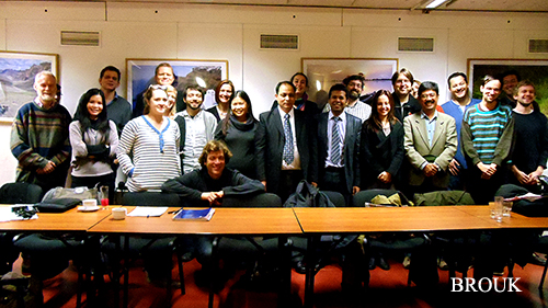 BROUK delegations with European Burma Network (EBN) members after meeting in Brussels