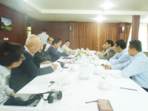 KNPP and the peace agency Burmese government met in Chiang Mai