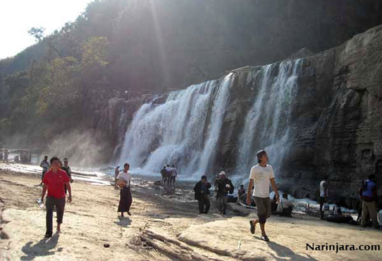 စိုင်းတင်ရေတံခွန် (ဓါတ်ပုံ- နိရဥ္စရာ)