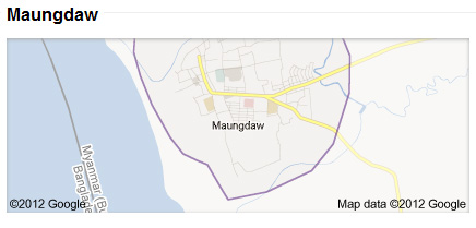 Maungdaw-map-located