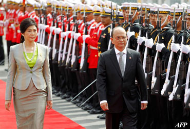 Thein-Sein-and-Yingluck-Shinawatra-Dawei-Project