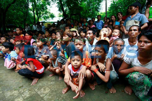 Arakanese victims in Maungdaw.