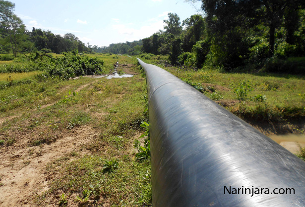 Gas Pipeline in Arakan to be connected with China.