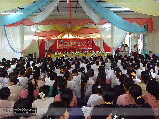 Shin-saw-pu Association meeting and election of central executive committee members