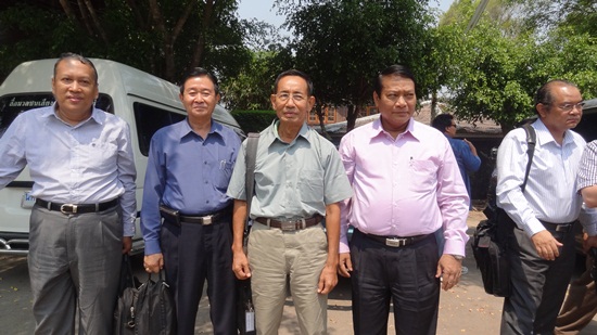 U Aung Min, Mahn Nyein Maung and U Khin Yi