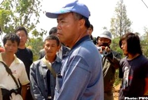 Aung Htun, pro-government militia leader of Loi Lum, northern Shan state.