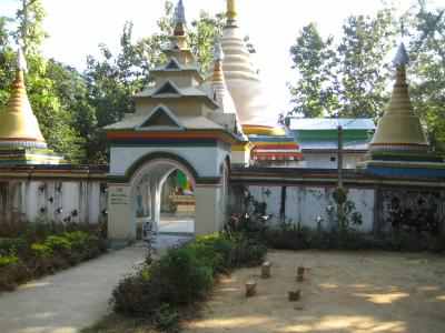 A Buddhist temple in Bangladesh