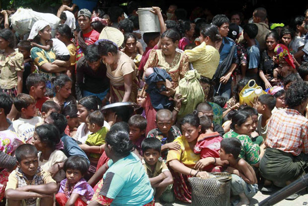 Muslim in Sittwe ( Photo-VOA)