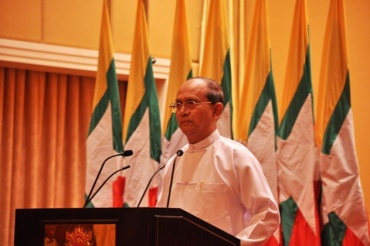 Thein-Sein-in-TV-address-asks-for-calm