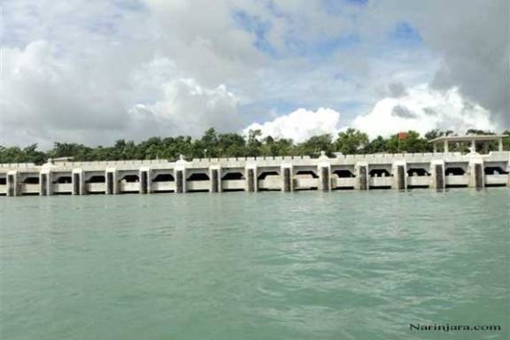 Jetty in Madae Island constructed by Chinese company.