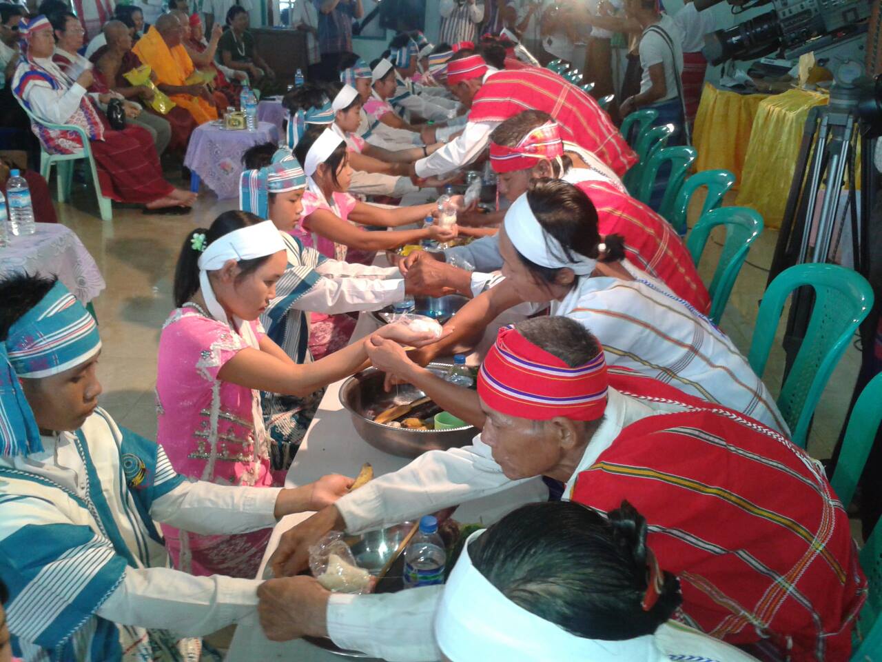 Pantanaw wrist tying ceremony 1