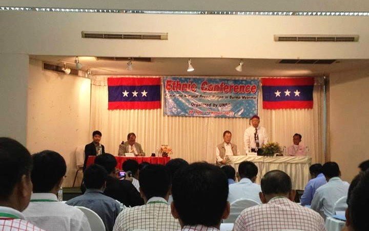 unfc-held-an-ethnic-conference-in-chiang-mai