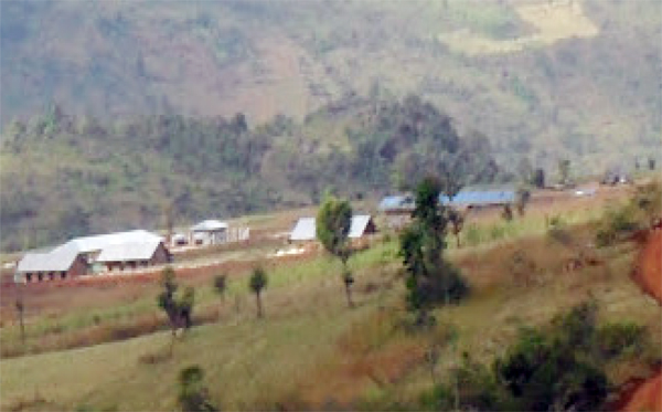 Ongoing construction of 14th Senior Training School on confiscated land