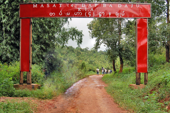 Loikang home to the the KIA's 4th Brigade HQ in northern Shan state.