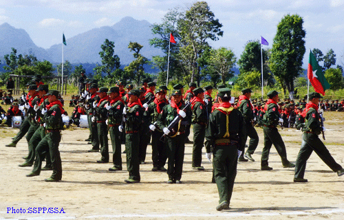 SSPP/SSA officials and commanders (Photo: SSPP/SSA)