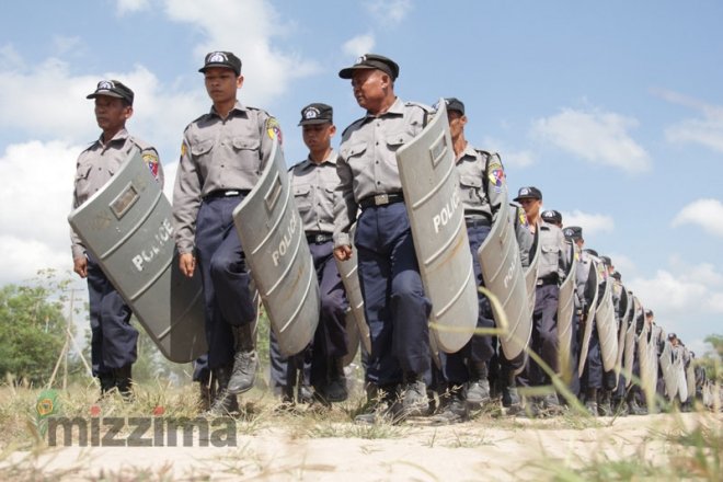 EU provides crowd control training to Myanmar police