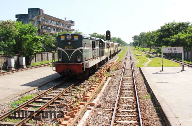 Myanmar railway