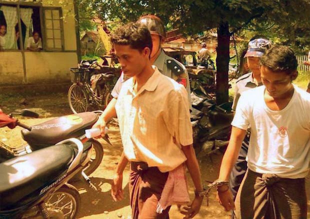 Two Muslim residents of Thandwe in Arakan have been convicted in the charge of raping a local girl.