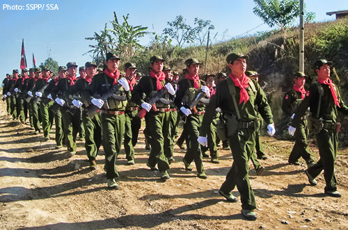 သျှမ်းပြည်တိုးတက်ရေးပါတီမှ တပ်သားများ (ဓါတ်ပုံ- SSPP/SSA)