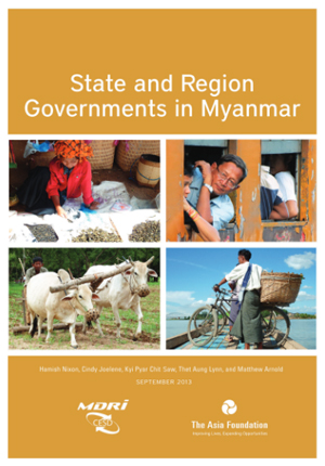  State and Region Government in Myanmar