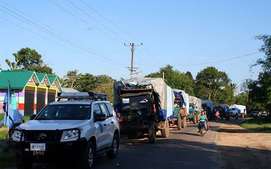 UN agencies provide aid for 3000 Kachin refugees