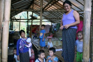 Displaced villagers in Kachin State where military perpetrated rape against a Kachin girl was reported as recently as April 10.