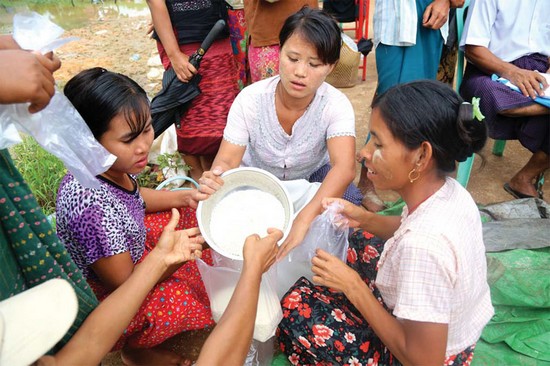 Flood-in-Yangon-region