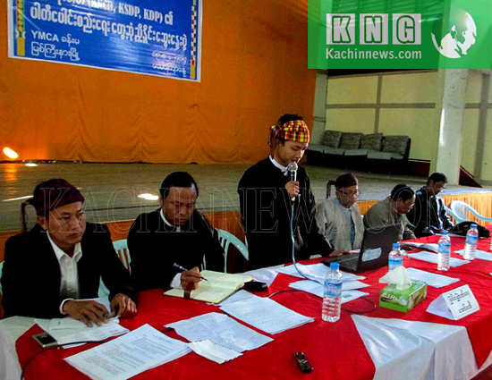 Kachin-party-unification-talk-at-YMCT-Myitkyina