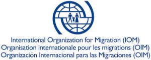 Logos of the International Organization for Migration 