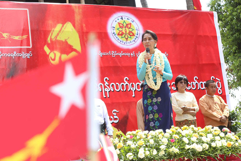 NLD leader responds to UEC warning