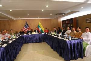 Burmese Political Leaders Meet with U.S. President Obama