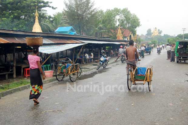 ပေါက်တောမြို့ မြင်ကွင်း (ဓါတ်ပုံ- နိရဥ္စရာ)