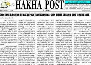 Authorities stop publication of The Hakha Post