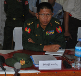 Shan State Minister of Border Affairs and Security, Col Aung Tu