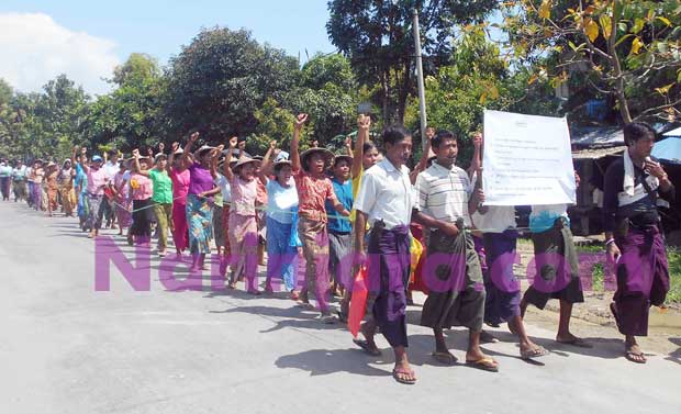 Famer-protest-in-Arakan-2