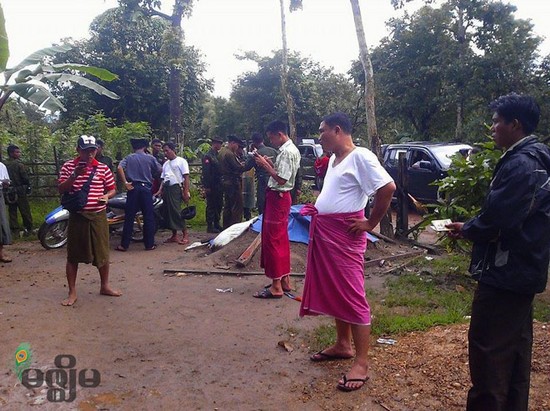 စက်တင်ဘာ ၂၆ ရက်က မွန်ပြည်နယ်၊ ကျိုက်မရောမြို့နယ်တွင် အစိုးရစစ်တပ်နှင့် DKBA တပ်တို့ ပစ်ခတ်မှုဖြစ်ပွားပြီး မြင်ကွင်း၊ 