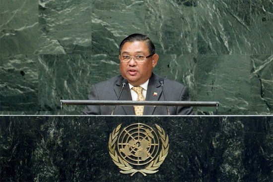 Foreign Minister U Wunna Maung Lwin