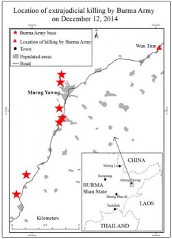 Burma Army Kill Man in Front of His Parents